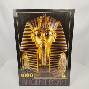New Sealed DToys "Tutankhamun's Burial Mask" Ancient Egypt 1000 Pc‎ Puzzle